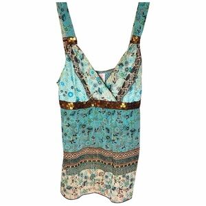 114 - Heart Soul with Sheer Tank Top in Size M